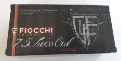 Bild Fiocchi 7,5 Swiss Ordnance FMJ 107grs. 6,93g. | Waffen Falch
