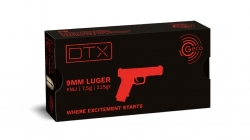 Bild GECO 9 mm Luger - FMJ - DTX 7,5g/115gr - 1000 Stück | Waffen Falch