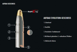 .300Win. Mag. - RWS Evolution 11,9g / 184gr | Waffen Falch